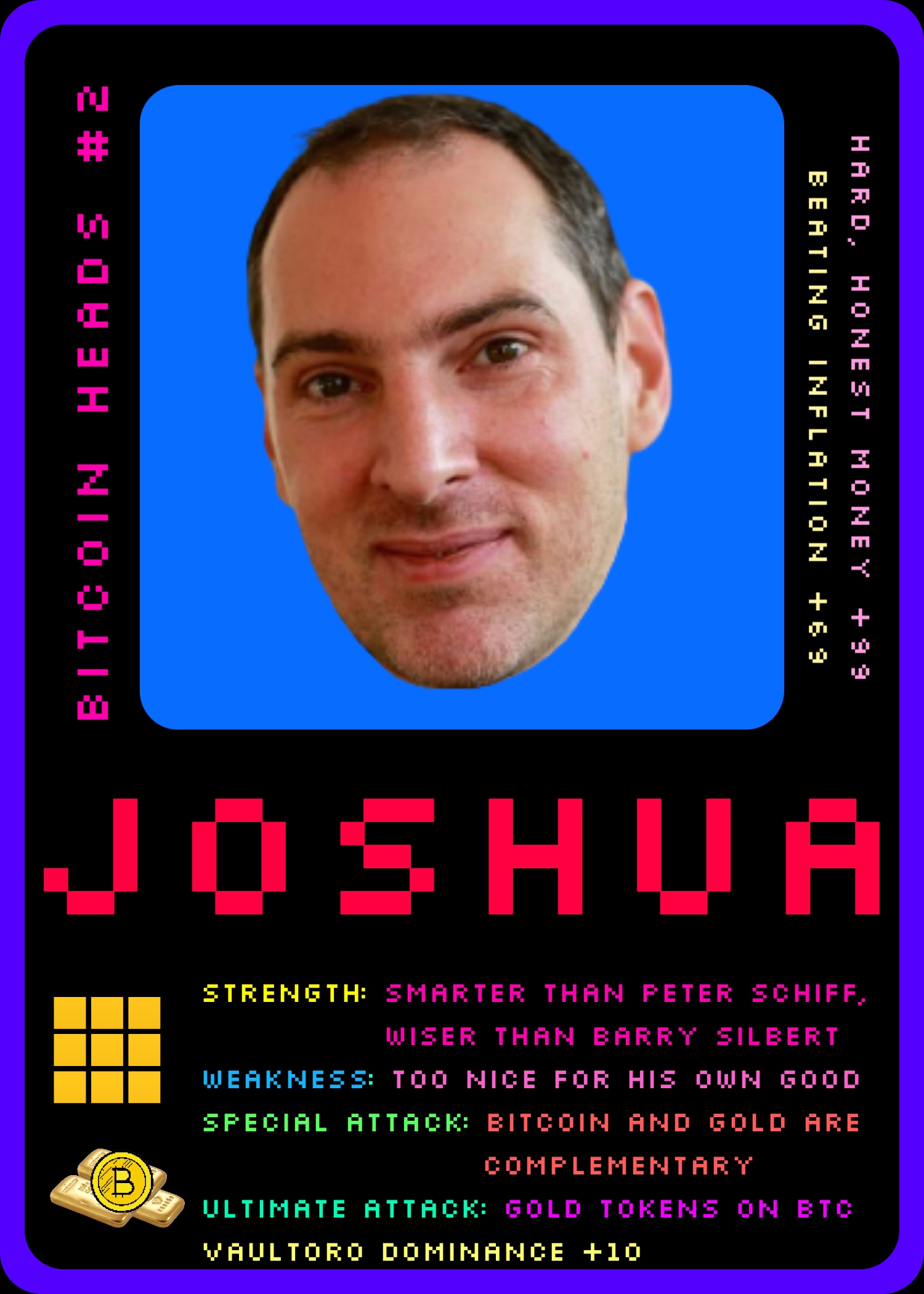 Bitcoin Heads Joshua